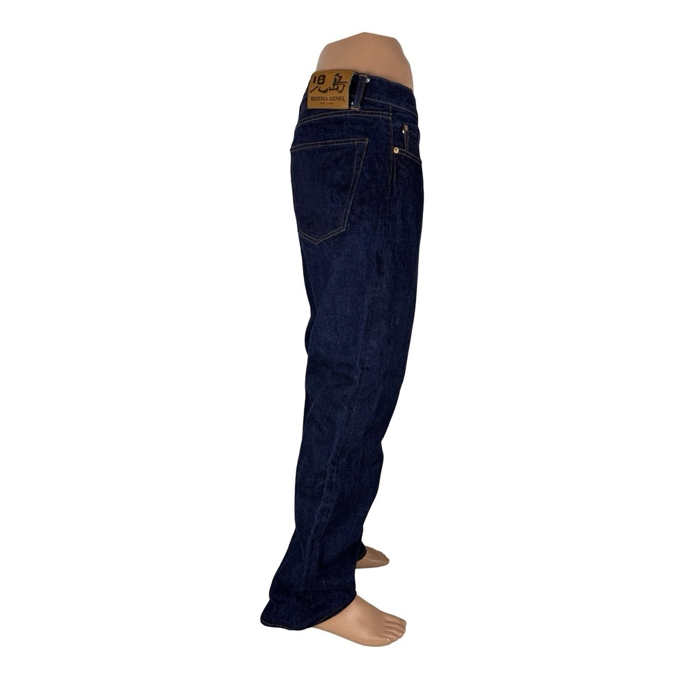 Kojima Genes Mens 42 Jeans Made in Japan Denim Selvedge Blue Straight Cotton - Picture 6 of 12